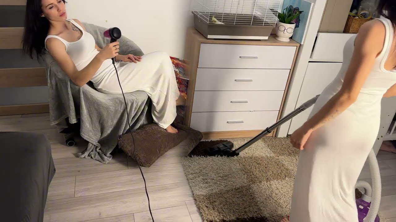 HAIR DRYER with VACUUM CLEANER - 4 HOURS OF WHITE NOISE FOR DEEP SLEEP