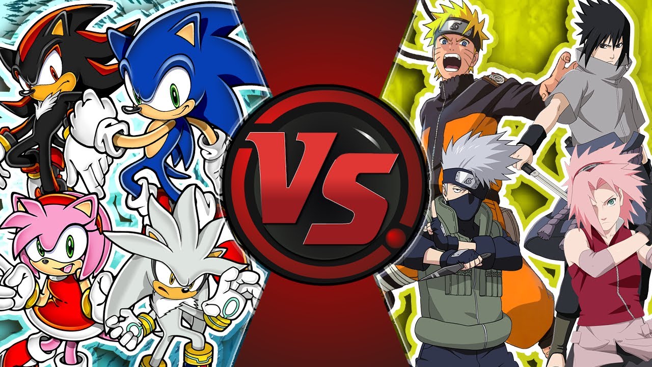 SONIC vs NARUTO TOTAL WAR! (Соник против Наруто: Ураганные хроники) | CARTOON FIGHT CLUB