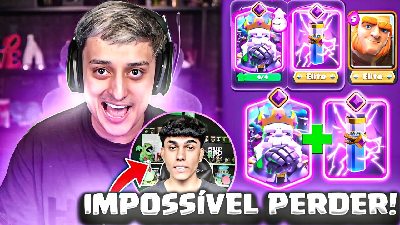 KENNEDY CLASH FEZ O DONA VIRAR PRO PLAYER COM ESSE DECK!