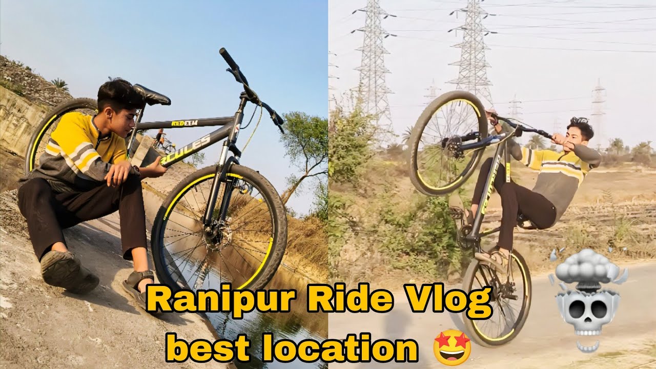 Ranipur Ride Vlog best location 🤩 Full Masti 😁 Subscribe For More...