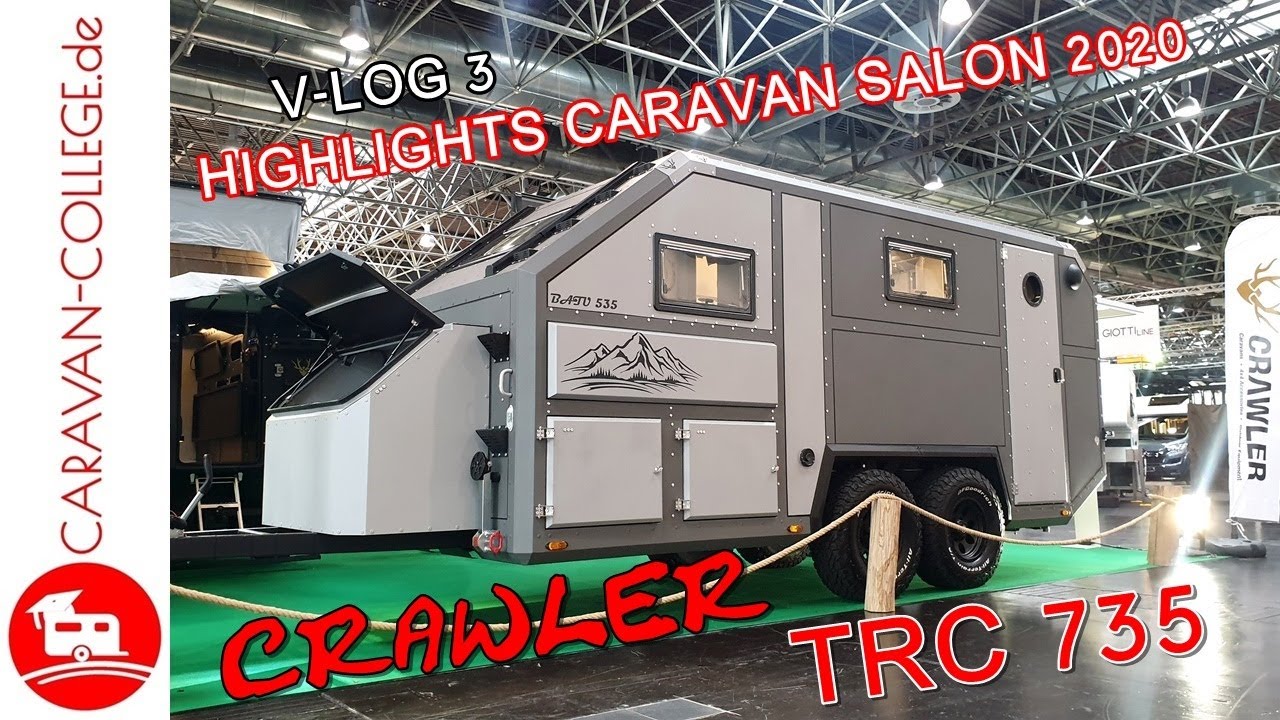 Expeditionscaravan in Vollmetall - Vorstellung CRAWLER TRC 735 I CARAVAN SALON 2020