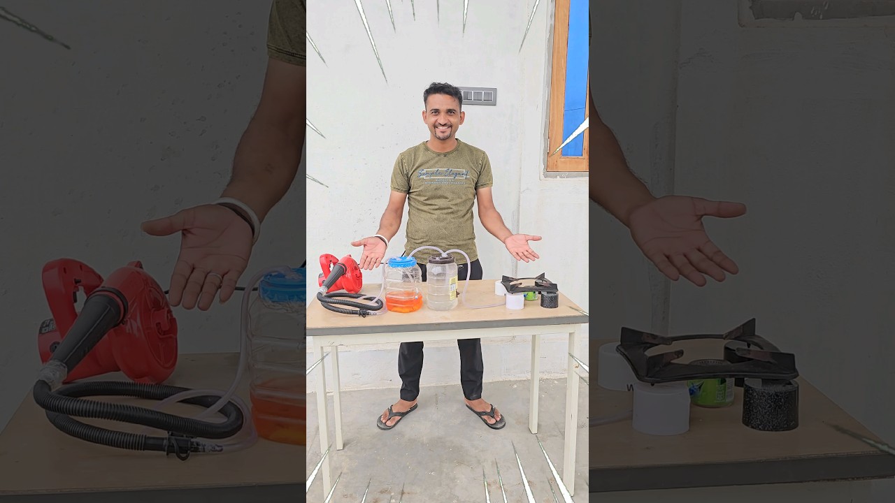 Home Made Petrol Gas #shorts #nsexperimentshorts