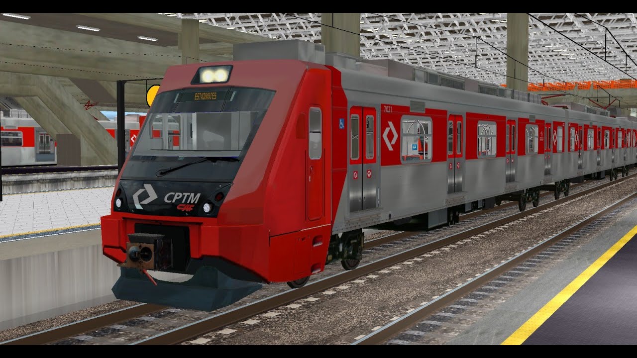 [CPTM] Linha 12 Safira - Série 7000 | Brás × Eng. Manoel Feio [OpenBVE]