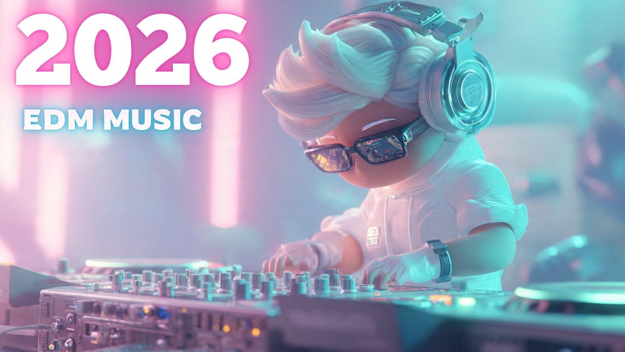 EDM-музыкальный микс – EDM-микс с усиленными басами 2026 | Клубный хит для ночной поездки, часть 8