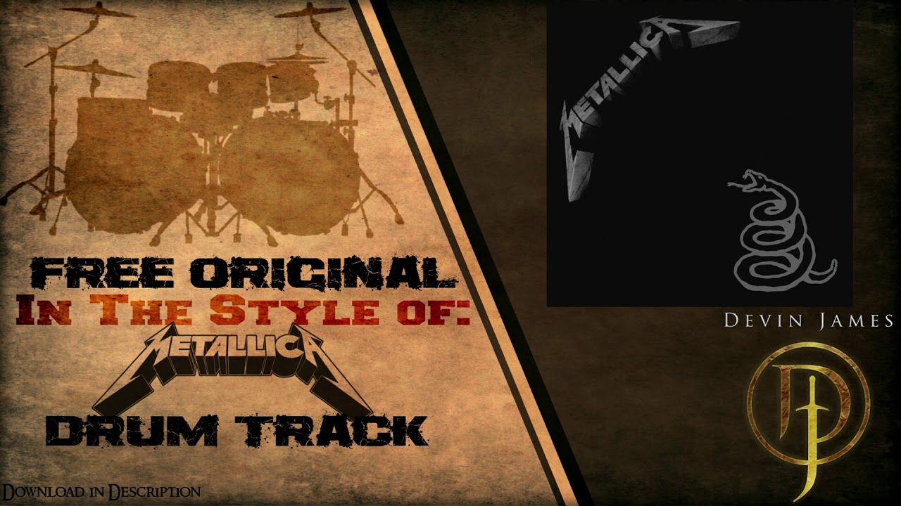 Metallica Styled Free Original Drum Track - 142 BPM (FREE DOWNLOAD)