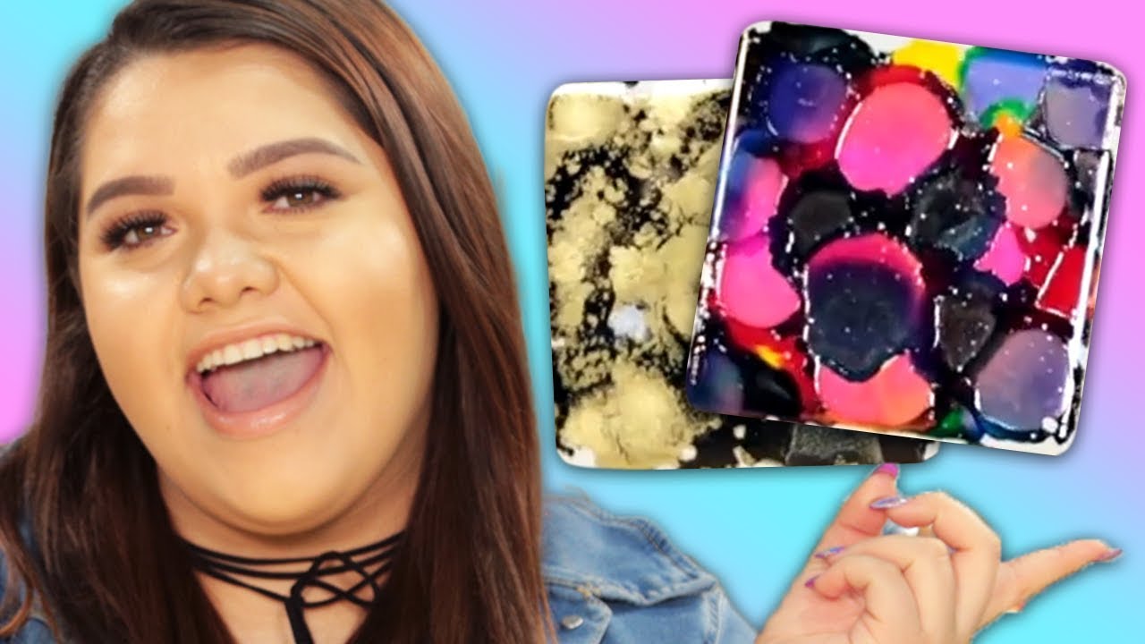 DIY INSTAGRAM COASTERS CHALLENGE?! w/ Karina Garcia, Kellie Sweet & Alex DeMar