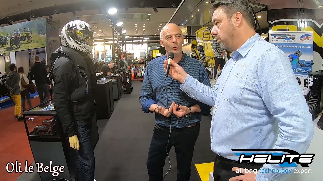 Présentation de deux nouveautés Airbag et un déclenchement du sac à dos!