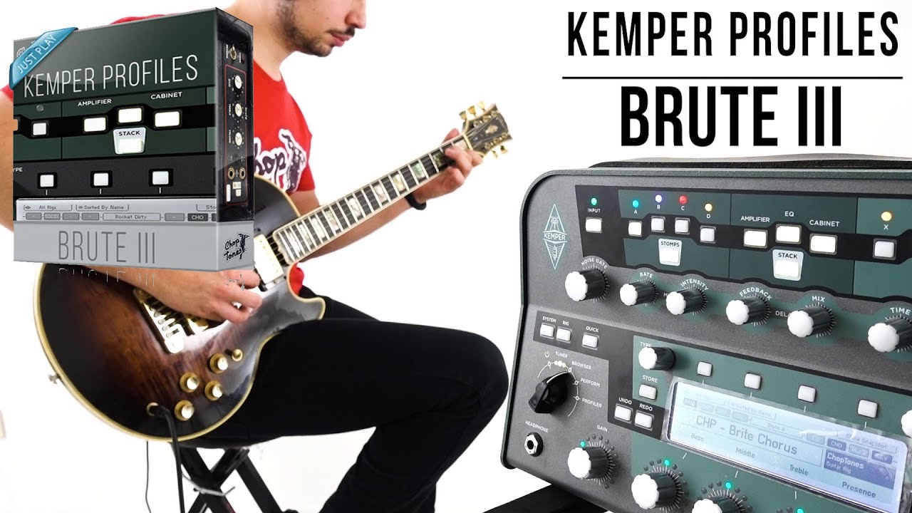 Kemper Profiles | Brute III | Just Play Pack (Polytone Minibrute III)