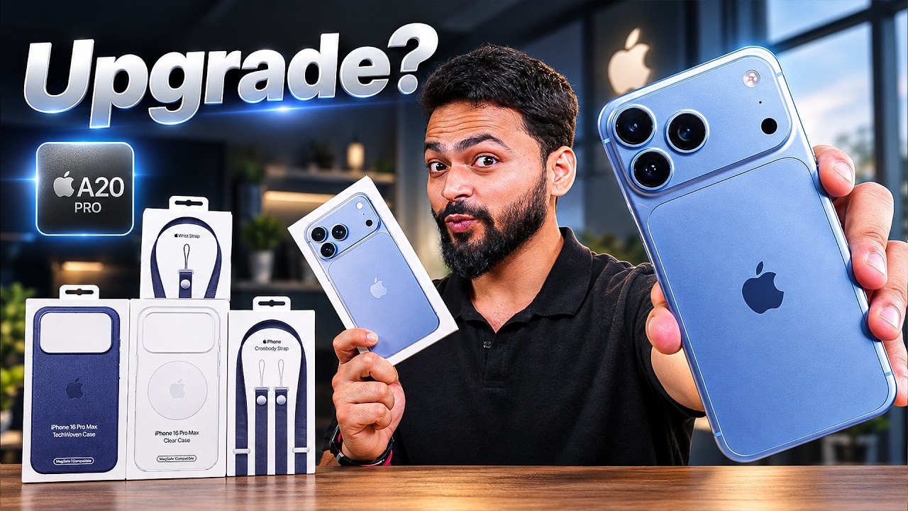 iPhone 18 Pro Max (Glacier) Unboxing 🩵 | What's New? 🤔