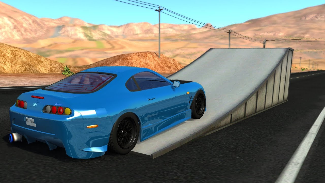 High Speed Jumps&Crashes #14 - BeamNG DRIVE