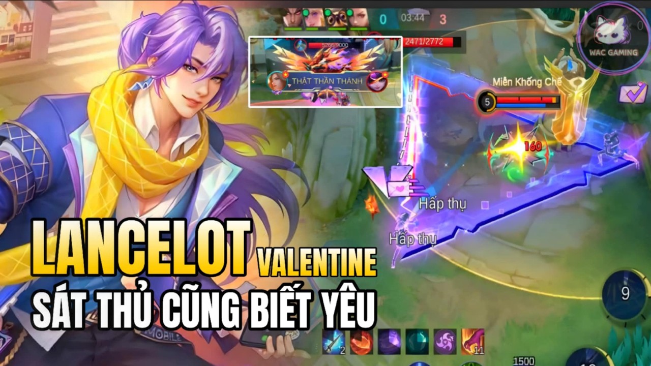 LANCELOT MLBB MÙA 39 | MANG TÌNH YÊU VÀO COMBAT - ĐẸP ĐẾN MUỐN FALL IN LOVE!!
