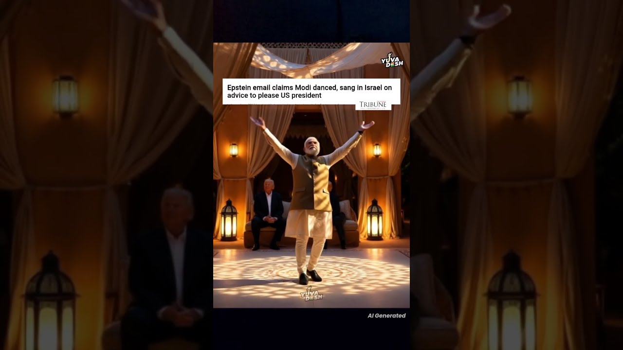Modi ji ko naachne ka shauq hai ⁉️🤔 l #viralvideo l #modi l #trump