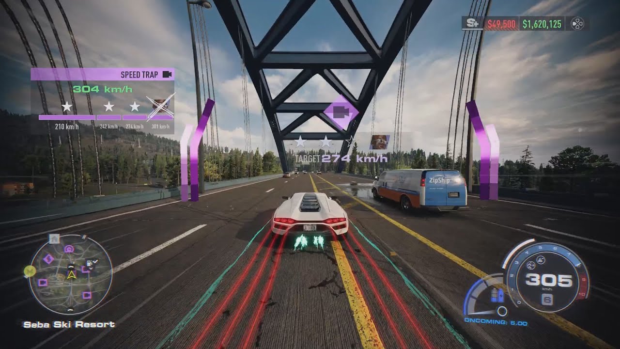 NFS Unbound - 3 Stars at all 50 Speed Traps (All Locations + Rival Scores beaten)