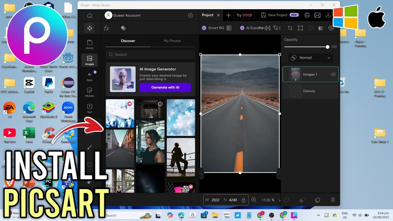 How to Download PICSART App on PC or Laptop - Easy Step-by-Step Guide (2025)