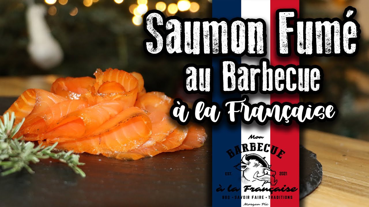 Saumon fumé au Barbecue pour vos toasts de Noël