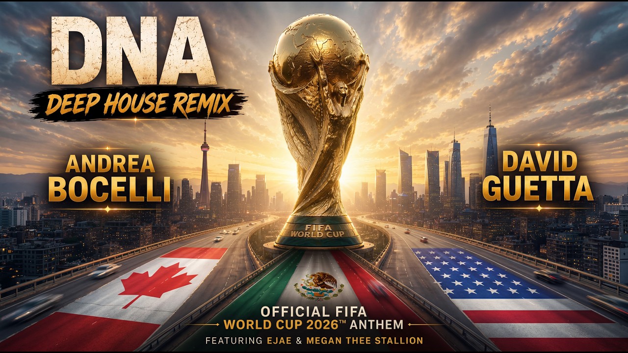 Andrea Bocelli, David Guetta - DNA (FIFA World Cup 2026&trade; Remix) ft. EJAE, Megan Thee Stallion