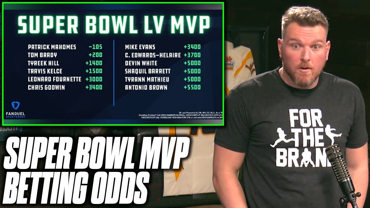 Pat McAfee Reacts To Betting Odds For Super Bowl MVP