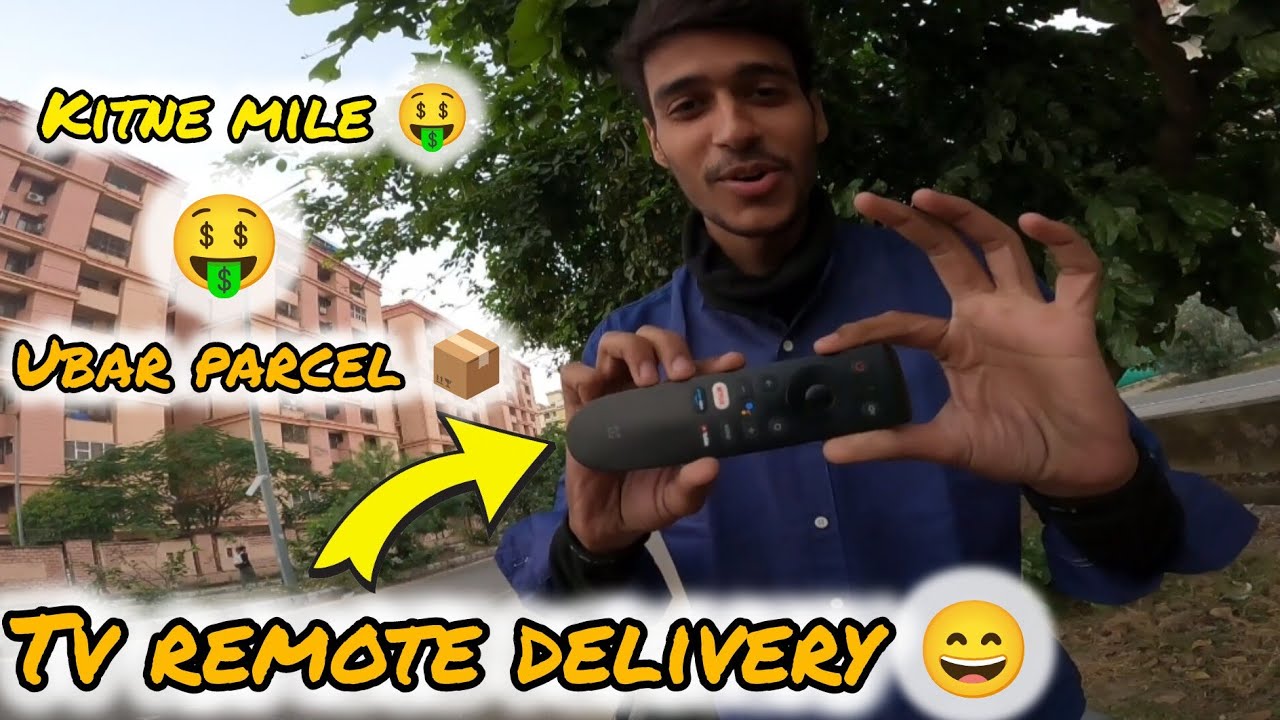 Parcel me bhai kuch bi chala jayega 😅 ||Remote delivery 