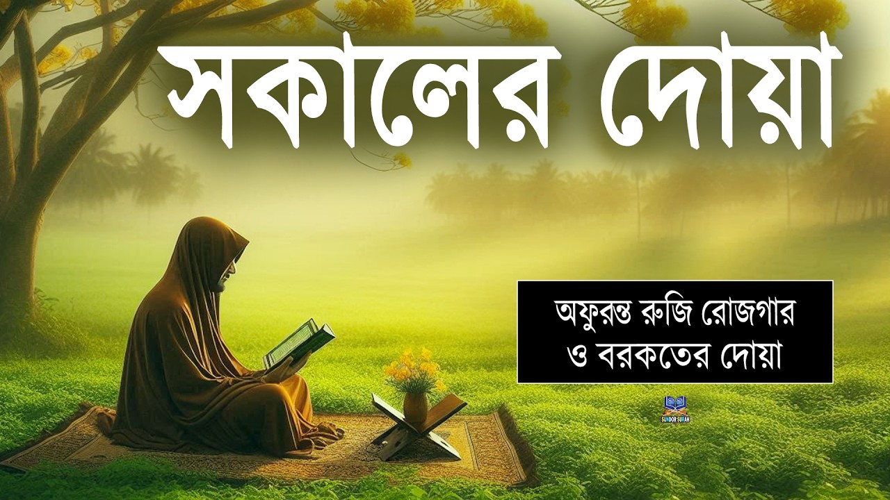 সকাল বেলার দোয়া ও জিকির l সকালের শুরুতে শুনুন বরকতময় তিলাওয়াত l Sokaler Dua l By Alaa Aqel