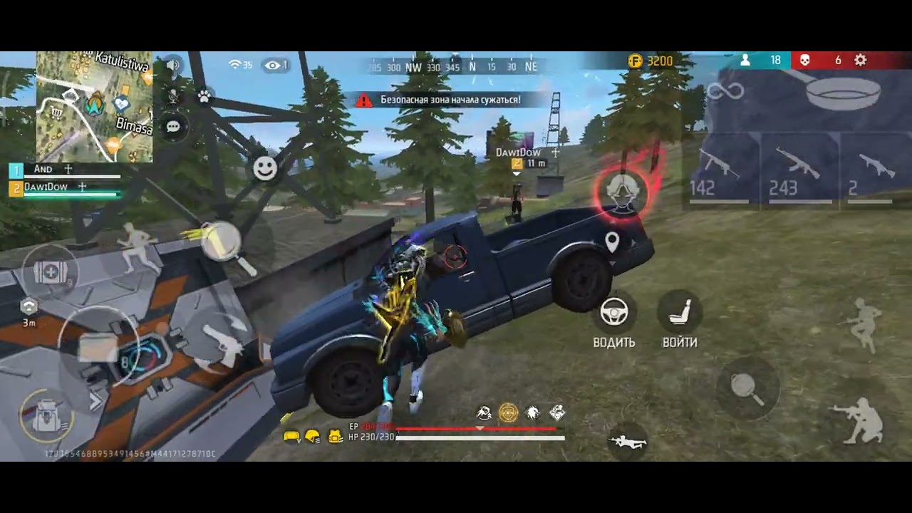 free fire hayeren:Noric vd xaxum enq reting Davi het:top 1 10kill