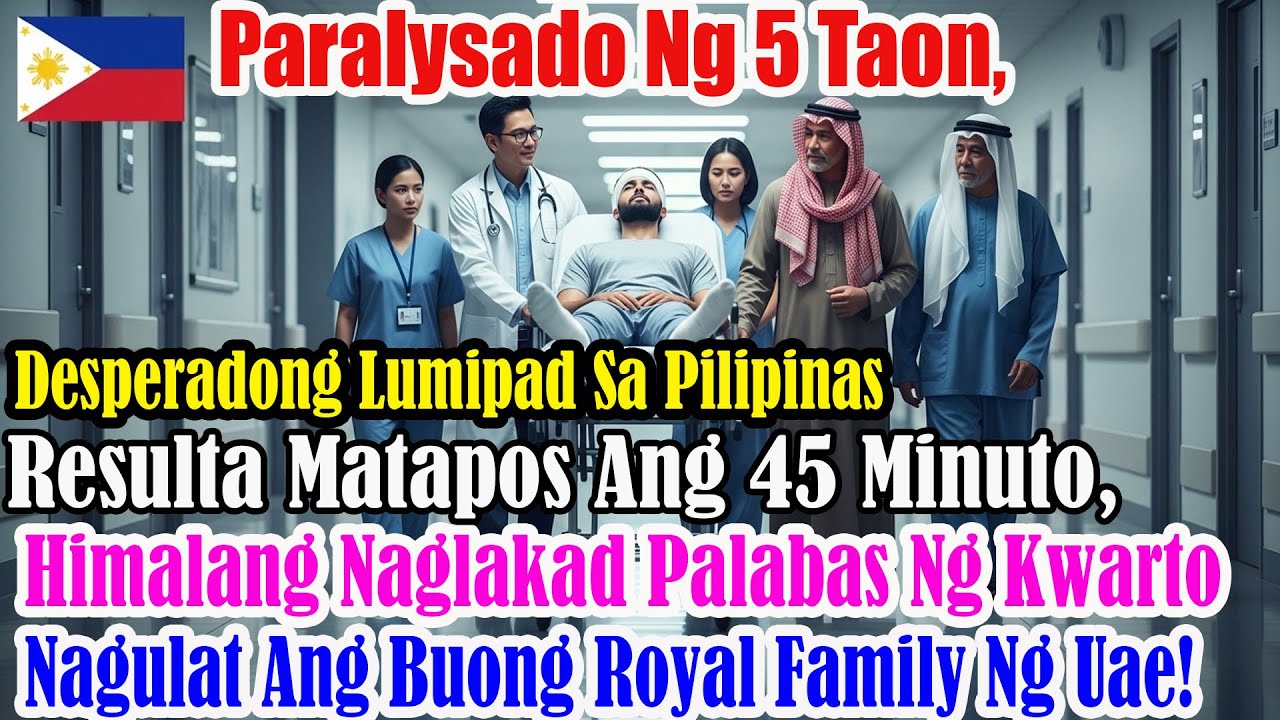 Prinsipe ng UAE, paralisado 5 taon, tumayo at lumakad matapos 45 minuto sa Pilipinas! Royal Family!!