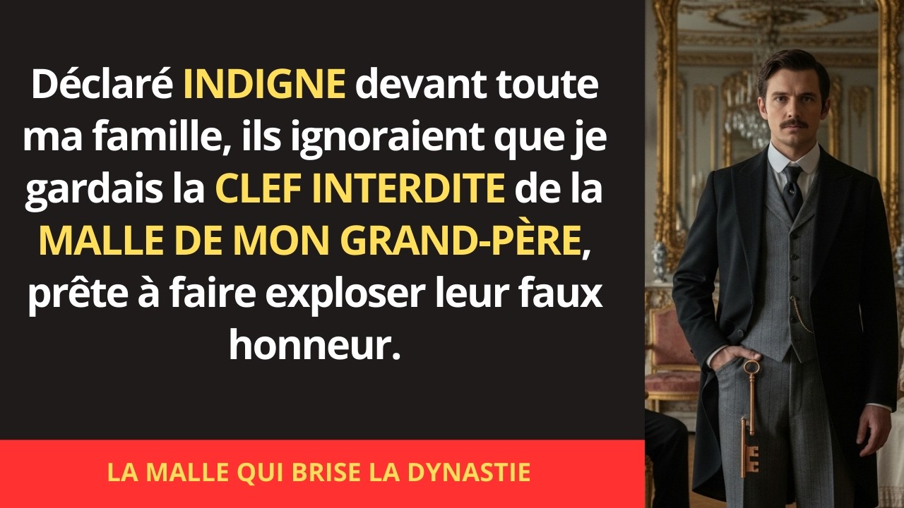 On a déclaré que j’étais la honte de la famille — jusqu’à ce que la malle de mon grand-père soit ...