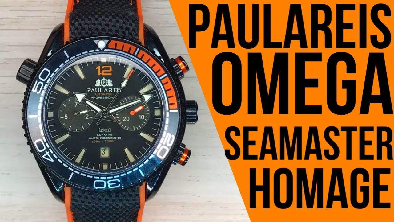 Paulareis Omega Seamster Watch Review: An IDENTICAL Homage!