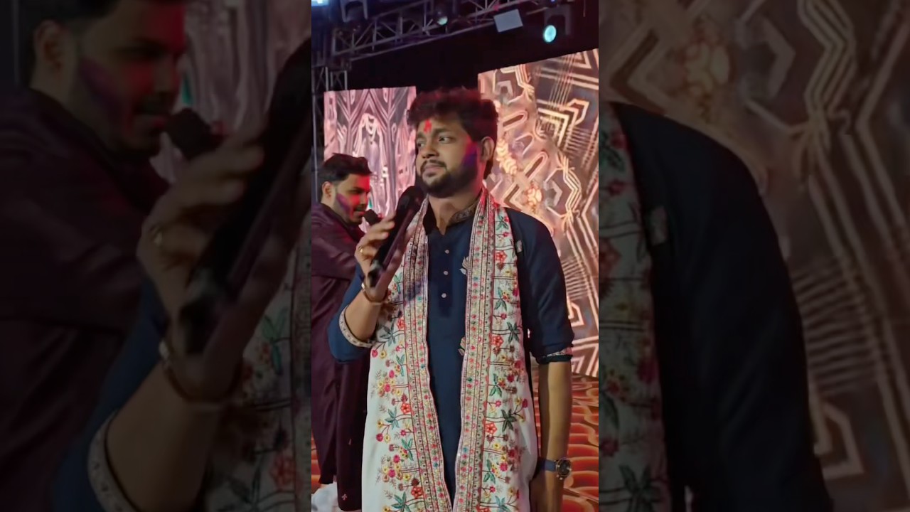 Ankush Raja & Sona Singh Holi Milan #shandilya02