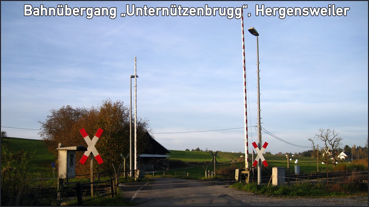 Bahn&uuml;bergang 