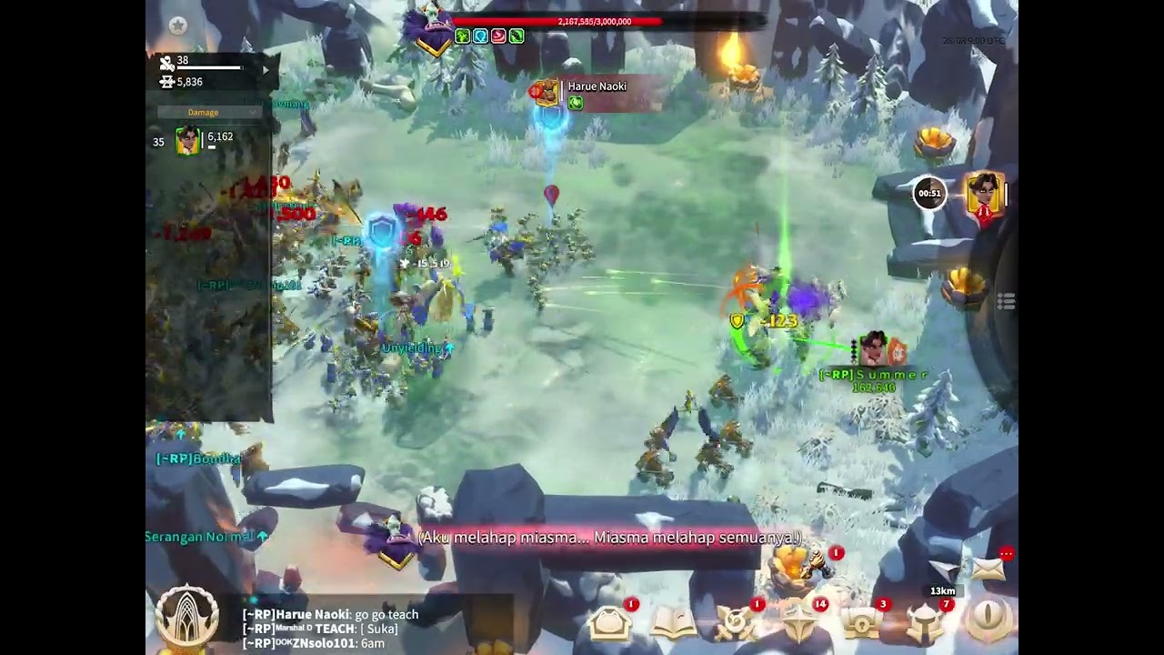 Fight with Miasma Giant, he is terrifying one! #callofdragons