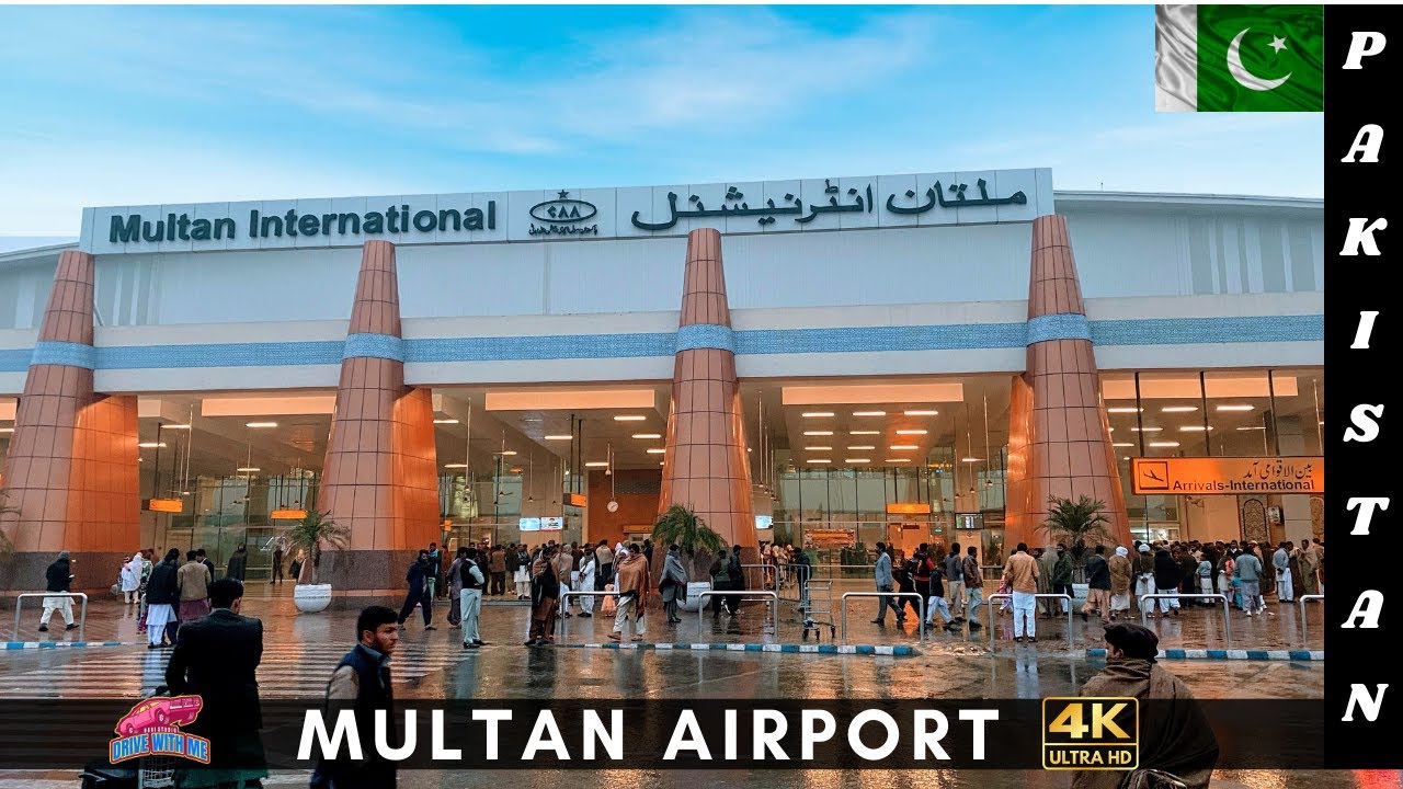 Multan International Airport | Pakistan Airport | 4K | Walking Tour