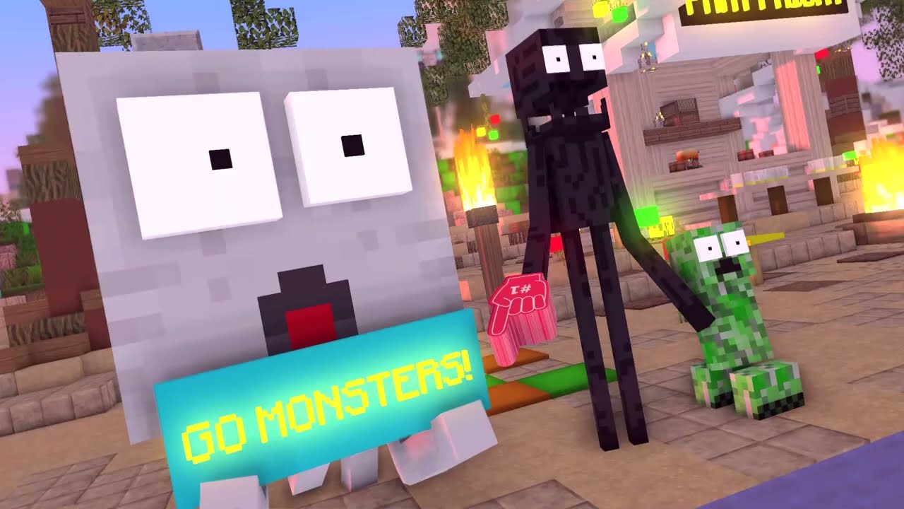 WOMEN VS MEN (BEACH PARTY SWIMMING CHALLENGE) - Minecraft Animation