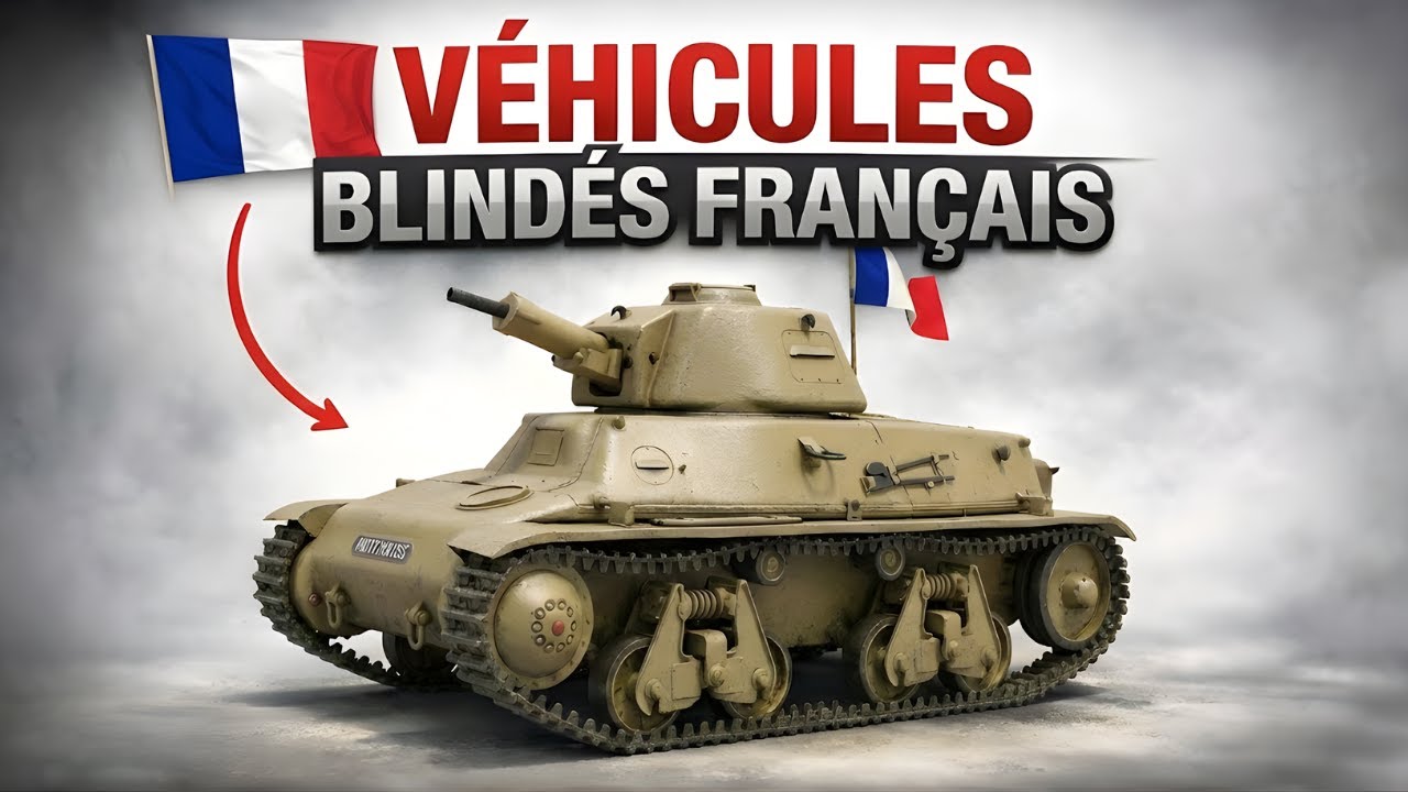 Tous les véhicules blindés français de la Seconde Guerre mondiale