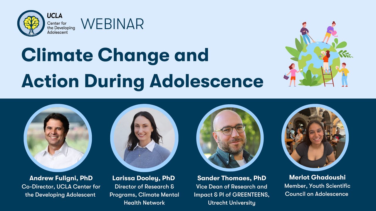 Climate Change and Action During Adolescence