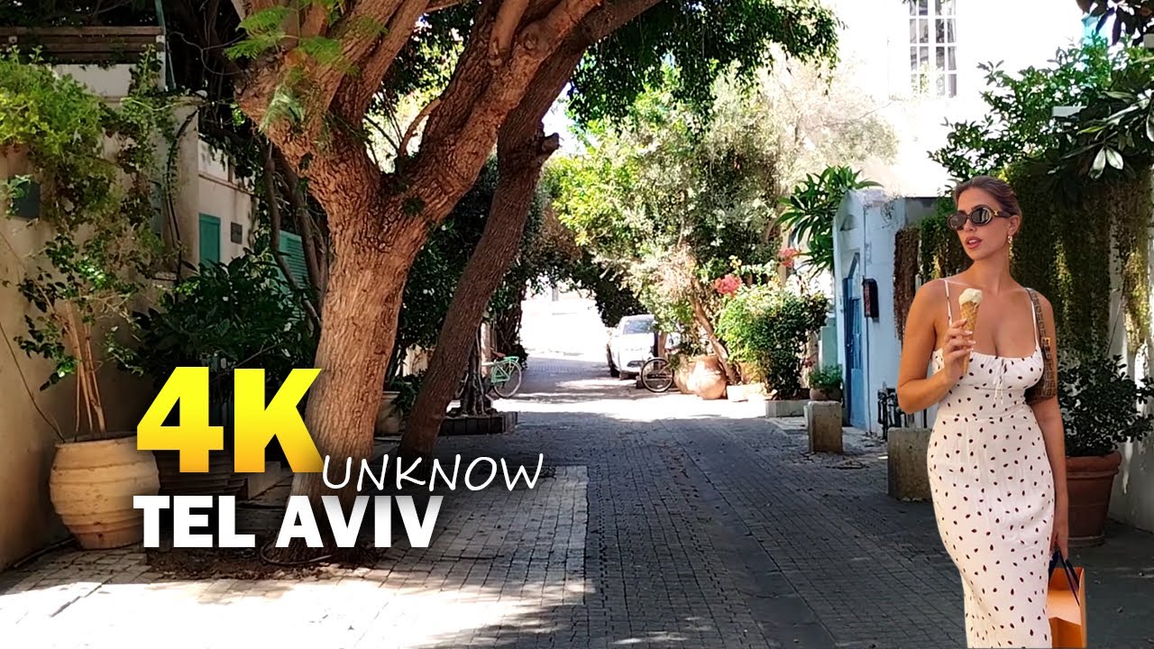 [ 4K Video ] Tel Aviv You Don't Know / Relaxing ASMR Walk