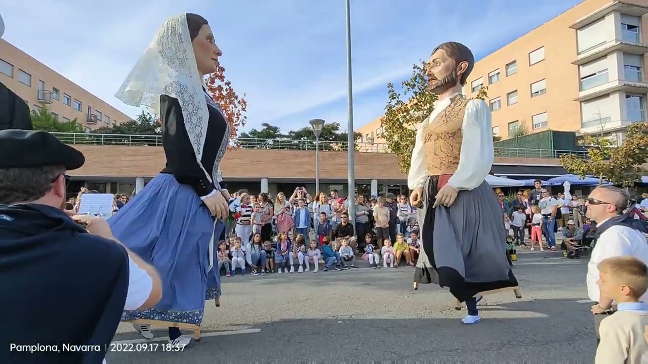 Gigantes Buztintxuri, Pamplona 2022