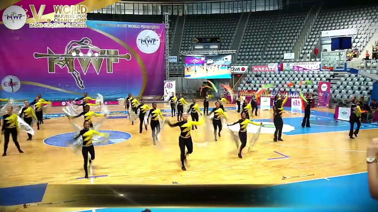 MWF/.V.WORLD Majorette Sport ChampionshipZadar-CRO/28.09.-01.10.2023./OPENING CEREMONY💖