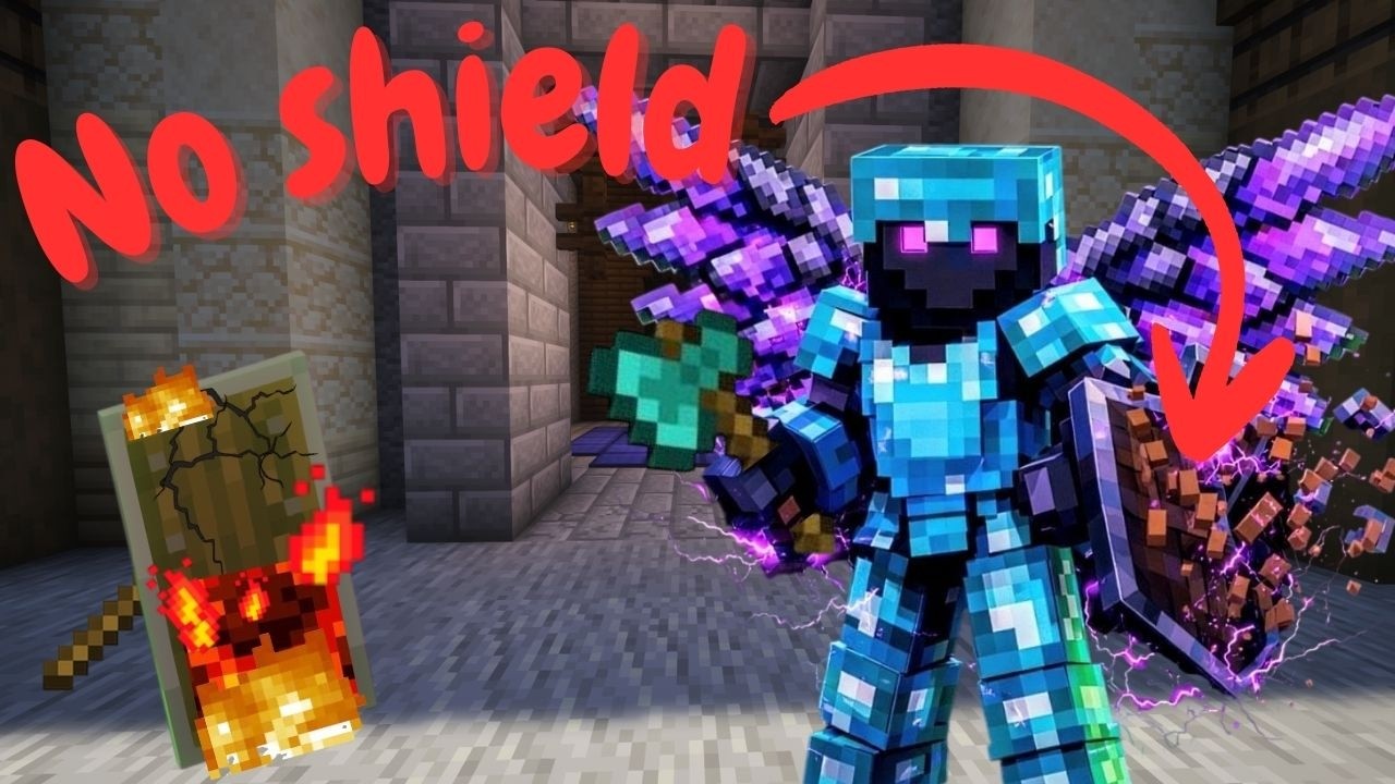 Is it IMPOSSIBBLE to play AXE PVP whitout an SHIELD?