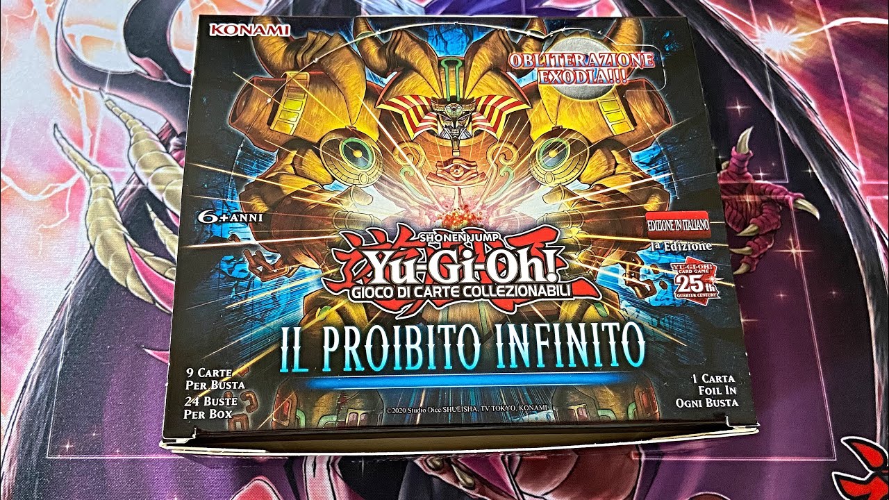Unboxing ATOMICO The Infinite Forbidden ! Yu Gi Oh! (ITA) ~ Team Ratti YGO