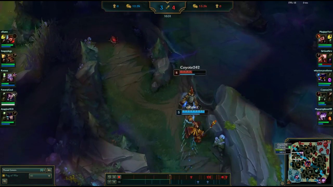 Warwick's Passive is balanced