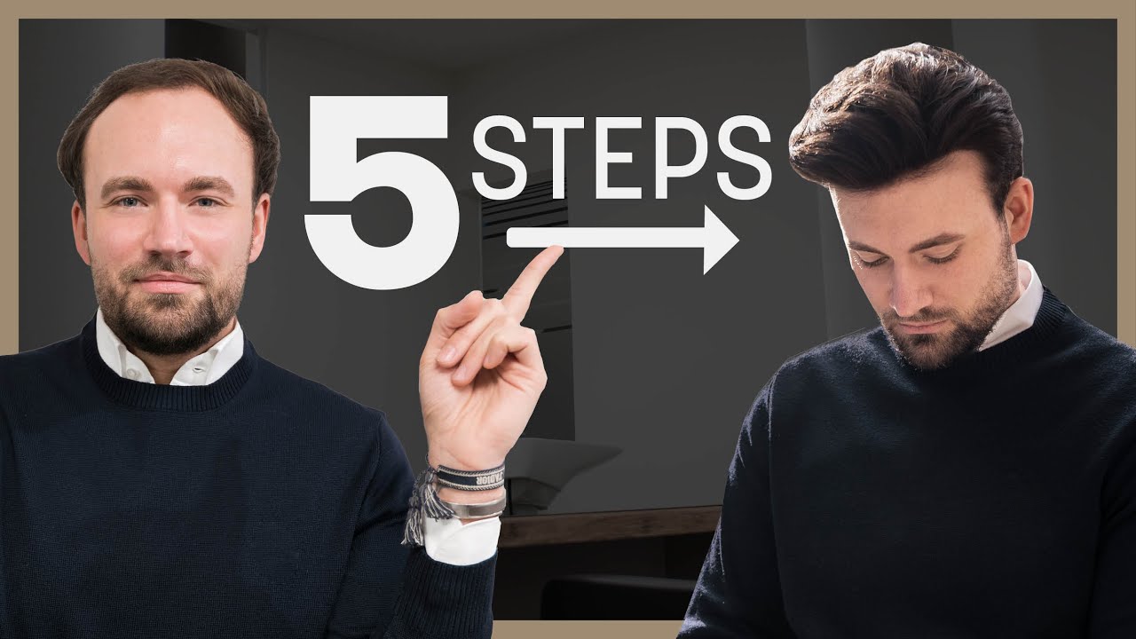 5 easy steps on the way to your own hairsystem!