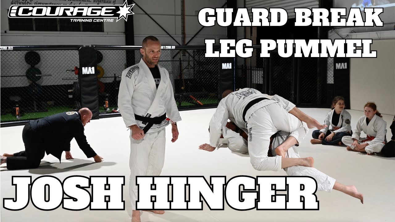 JOSH HINGER BJJ - GUARD BREAK TO LEG PUMMEL