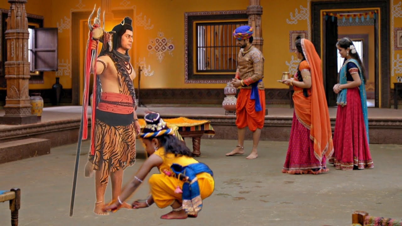 महाशिवरात्रि स्पेशल- गोकुल आए महादेव, बाल कान्हा ने किया प्रणाम | यशोमती मईया के नंदलाला | Krishna