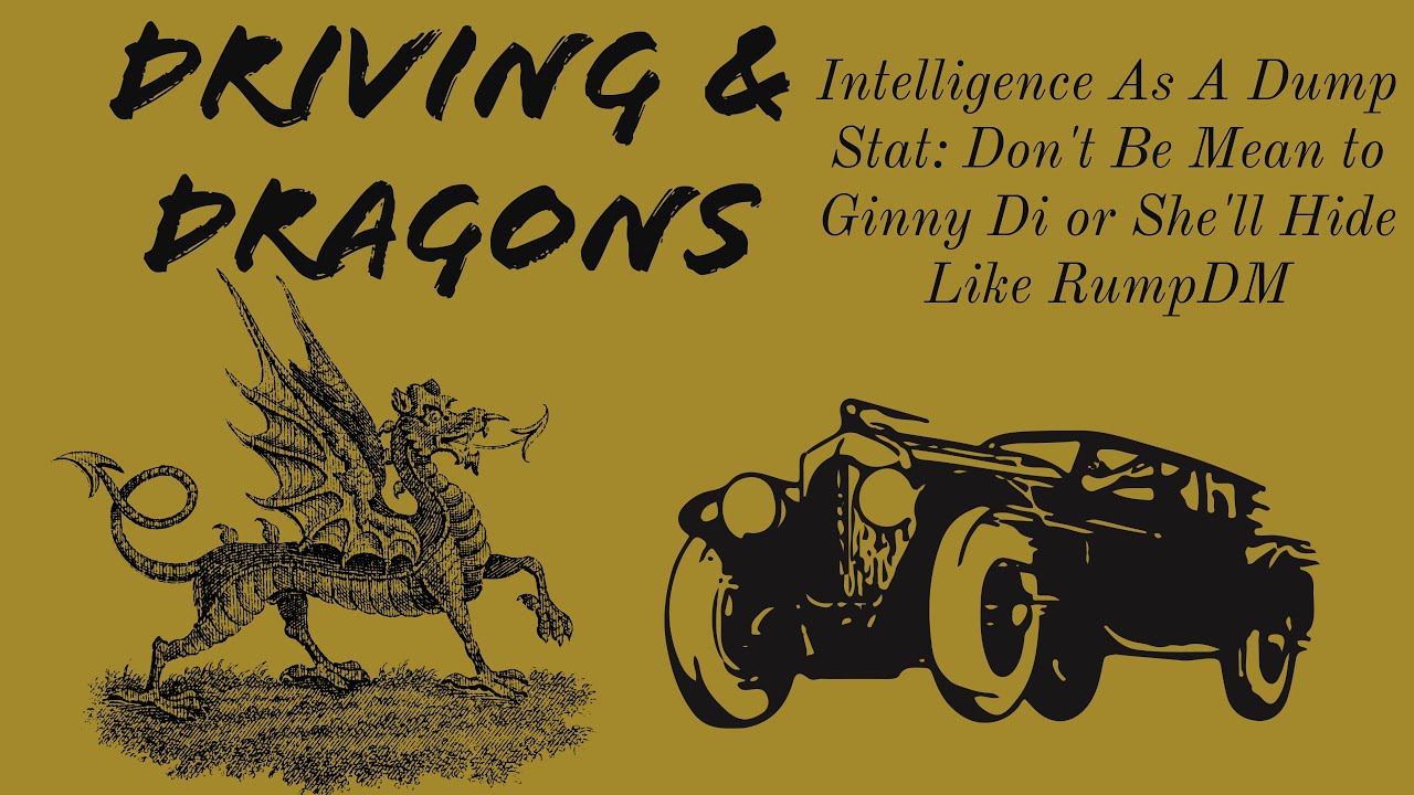 Intelligence As A Dump: Stat Don't Be Mean to Ginny Di or She'll Hide Like RumpDM