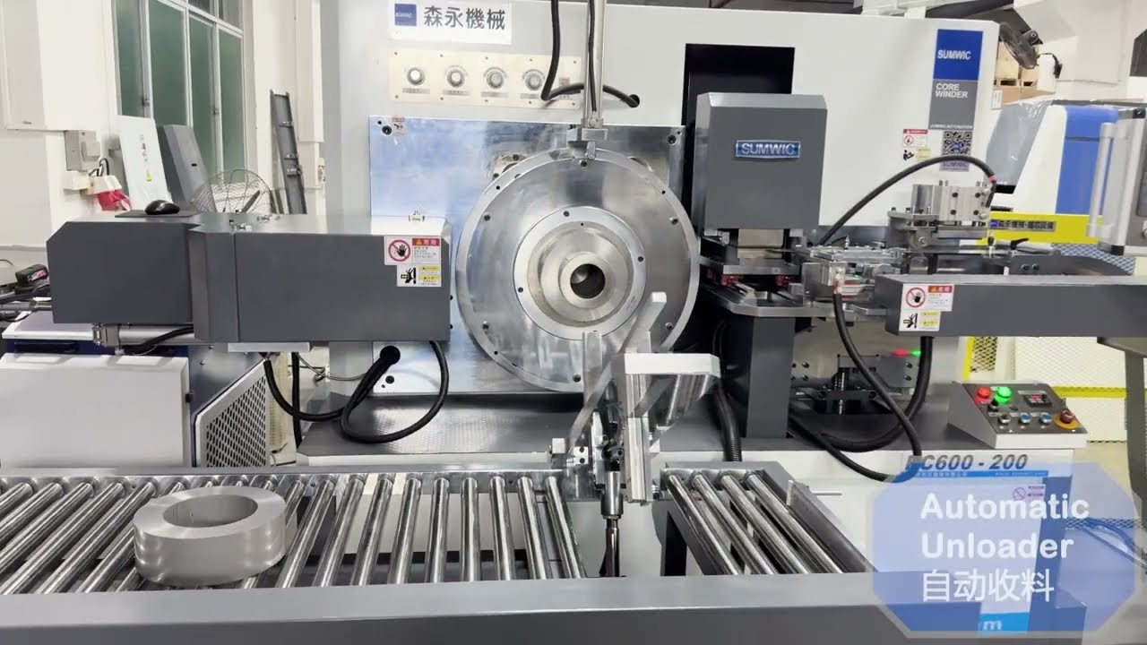 SUMWIC Silicon Steel Automatic Toroidal Core Winder RC600-200