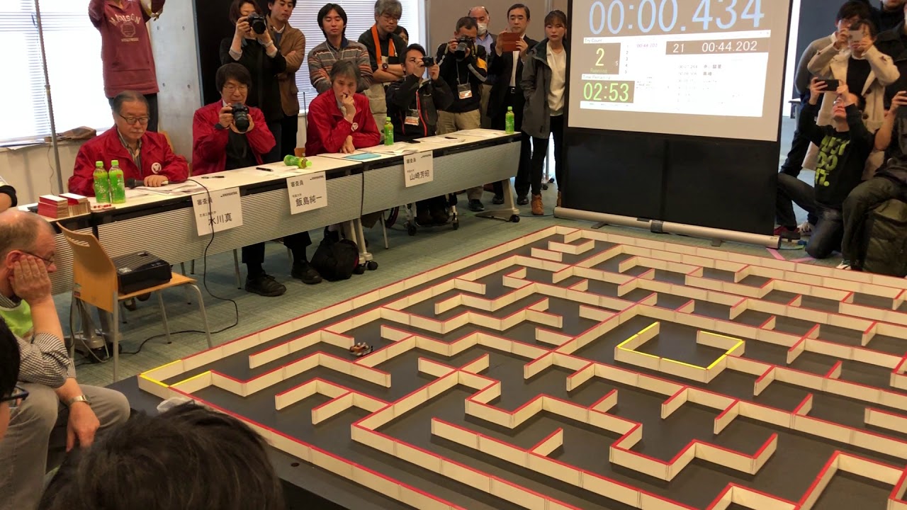 2017 All Japan Classic micromouse contest 2nd prize, Peter Harrison