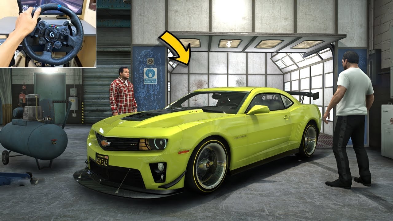 GTA 5 Lets Go To Work as Tuning Specialist LS Customs - Steering Wheel Gameplay