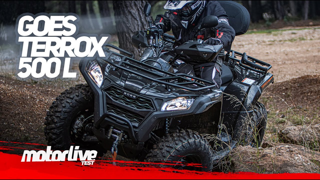TEST GOES TERROX 500L | MOTORLIVE