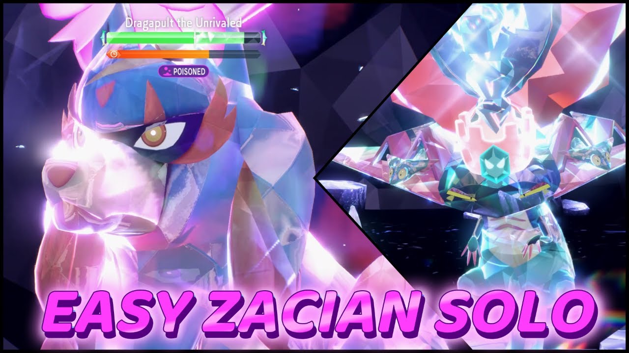 ZACIAN BUILD To Easily Solo 7 Star Dragapult Tera Raid Event