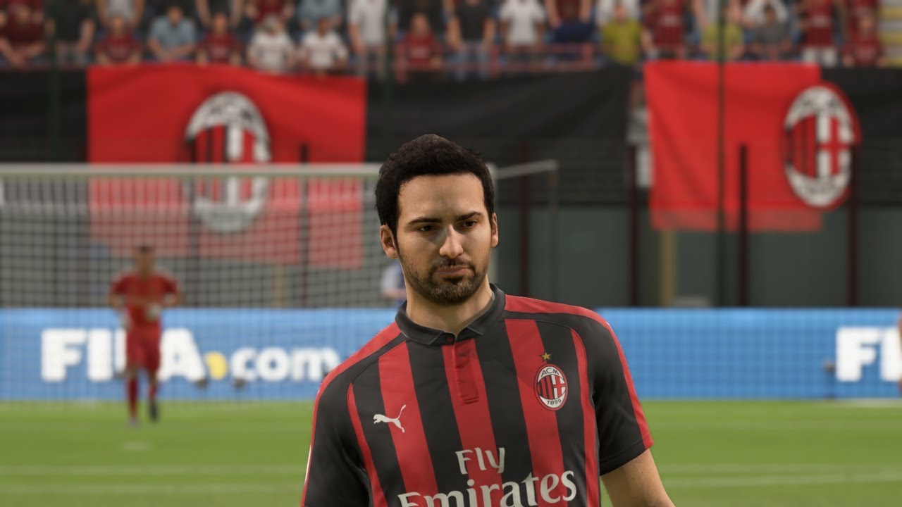FIFA 19 AC Milan Player Faces